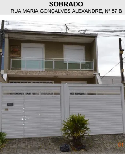 Sobrado semimobiliado com 123 m² de área construída, distribuído em 02 pavimentos, Cajur