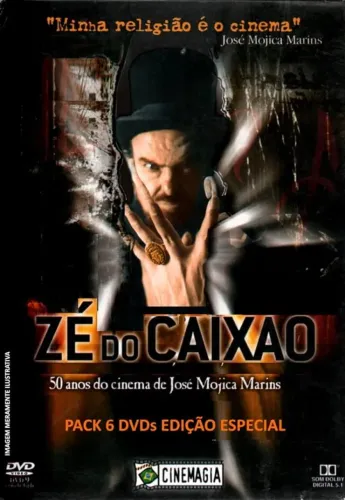 BOX  6 DVDs ZÉ DO CAIXÃO - 50 Anos do Cinema -Original e RARO - Filmes nas Fotos