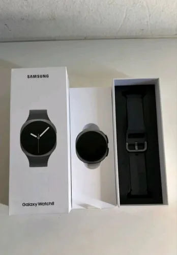 Galaxy Watch 8 44mm LTE GPS em excelente usado