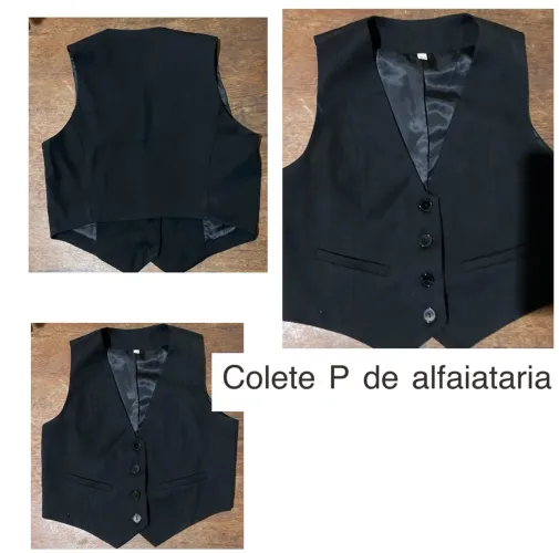 Colete P de alfaiataria