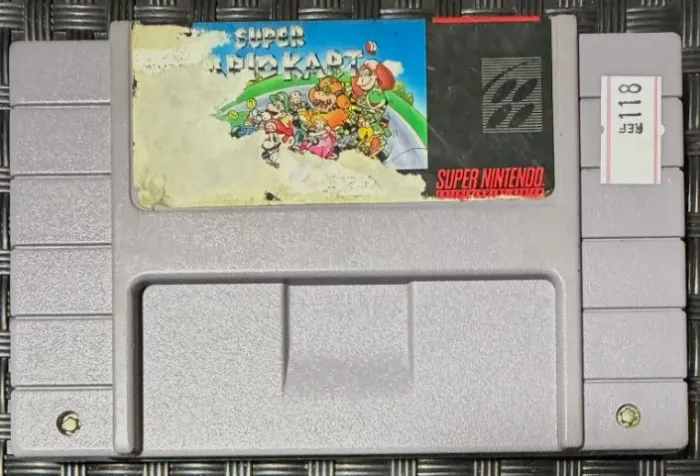 Super Mario Kart Original SNES Super Nintendo