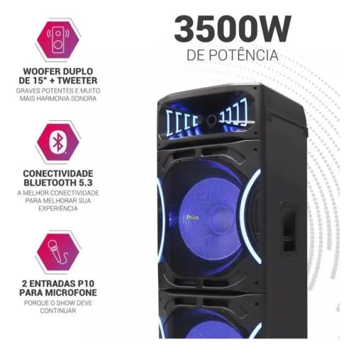 Torre de som 3500W