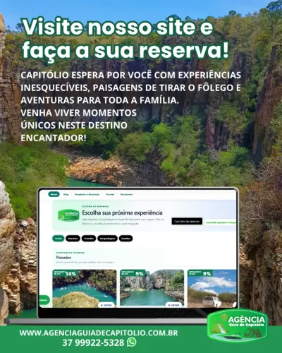 Agência de turismo em Capitólio 