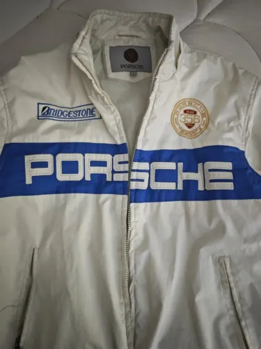 Jaqueta Vintage Porsche Racing Club - Modelo Clássico 356 Registry - Tam G