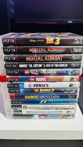 Lote 13 jogos ps3