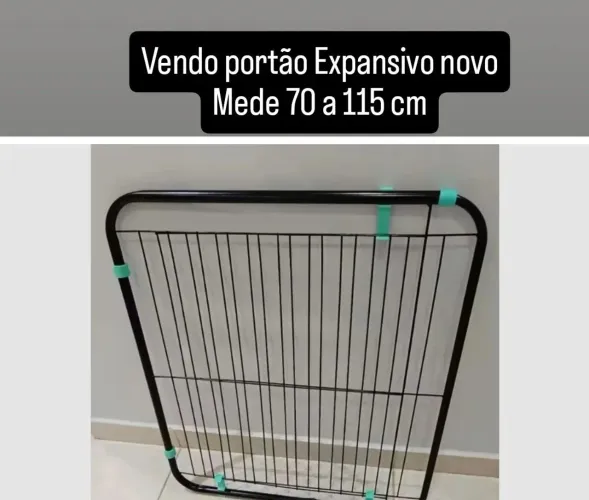 Portão expansivo novo