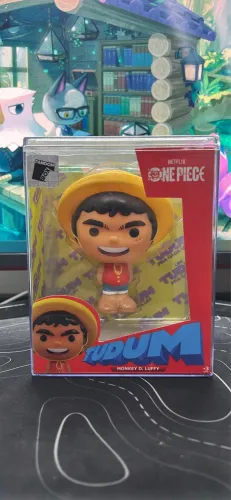 Boneco Fandom Box Luffy One Piece - Especial Netflix Tudum colecionável