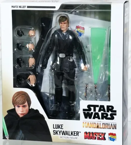 Figura de ação Mafex No.227 Luke Skywalker(TM) (The Mandalorian Ver.)(Star Wars)