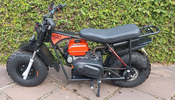 Moto praia sítio
