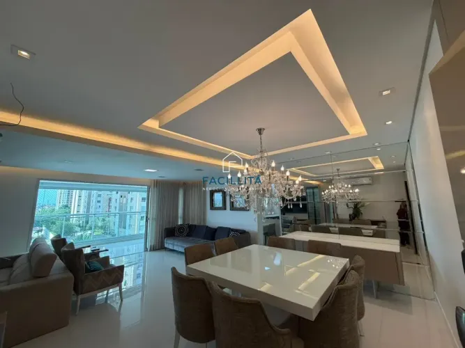 Apartamento no Condomínio Unique à venda com 100% mobiliado, 202 m²,3 suítes na Morada do