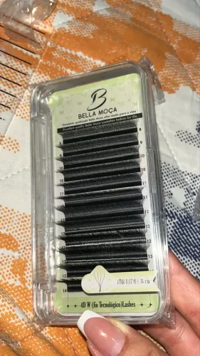 Fios tecnológicos lashes bella moça para efeito fox
