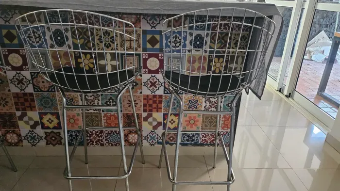 Banqueta Cromada (valor da unidade) - altura do assento 0,80cm