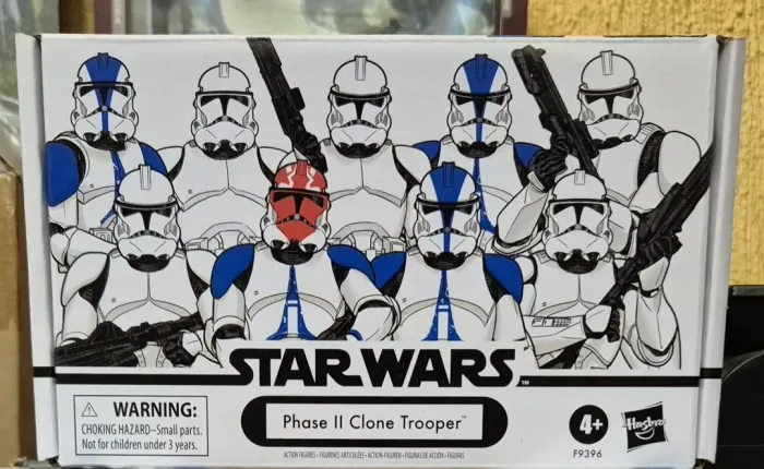 Clone troopers vintage pack 3.75 hasbro!