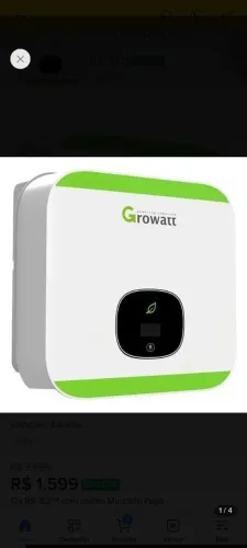 Inversor growatt 1500 w