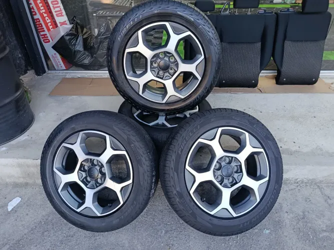Rodas Originais do Jeep Compass Trailhawk, aro 17