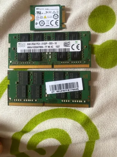 Memórias RAM e SSD