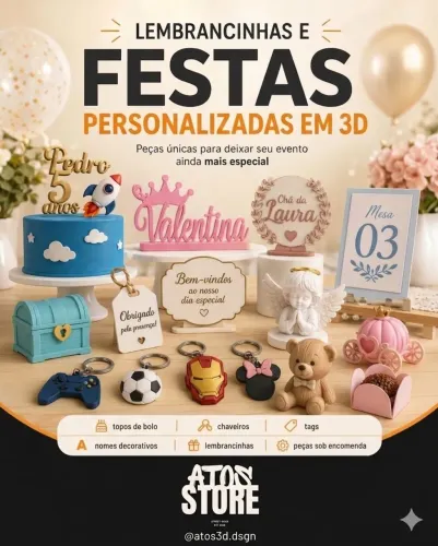 Decoração de festa 