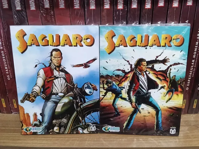 Hq Saguaro vol 1 e 2 - Editora 85