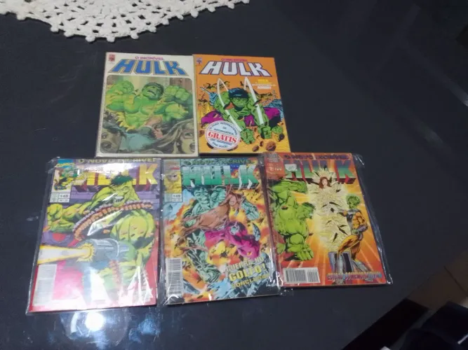 5 revistas hulk editora Abril n12 16 148 149 e 150 otimo estado