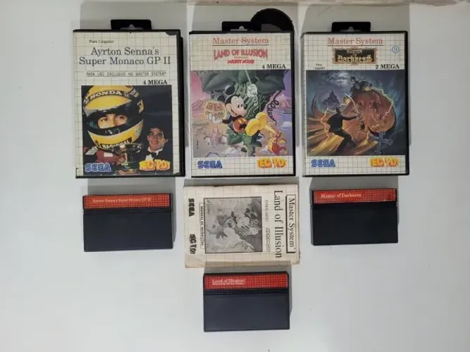 Jogos Master System Funcionando
