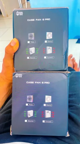 VENDO VENTOINHAS ARGB NOVAS NA CAIXA ABERTAS APENAS PARA COMFERI