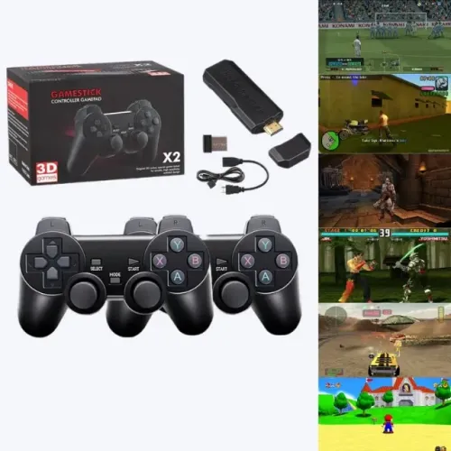 Game Stick HDMI GD10 64GB 30.000 Jogos 2 Controles sem Fio