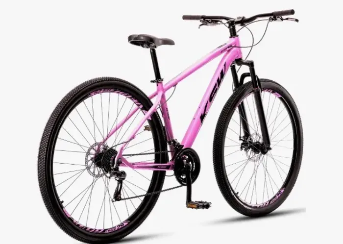 BICICLETA KSW ARO 29 ROSA - QUADRO 21 XL - 24 MARCHAS