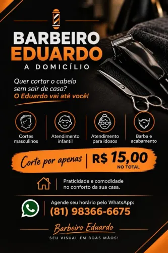 Corte de cabelo masculino