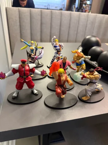 Coleção Action Figure Street Fighter Planeta Dagostini lote ou avulso