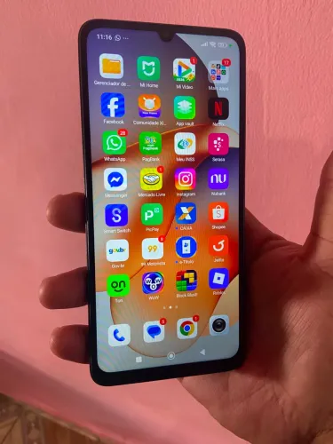 Redmi 13c 256 giga 8+4 ram digital nfc tudo ok