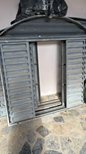 Janela metalon/ aço