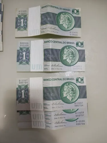 Notas de CR$1 1970 para colecionadores