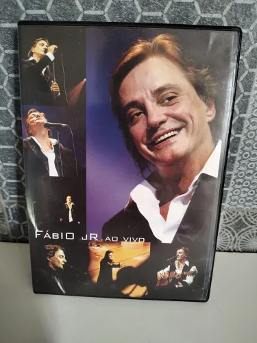 Dvd Fábio Jr ao vivo autografado