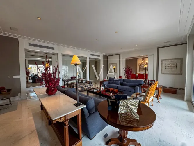 Apartamento Alto Luxo 585 m² | 5 Dorm 4 suítes | 6 vagas no Jardim Paulistano