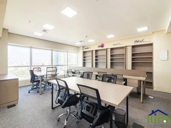 Sala Para Locacao de 80m² Com 2 Vaga de Garagem No Condominio Brascan, Green Valley Alphav