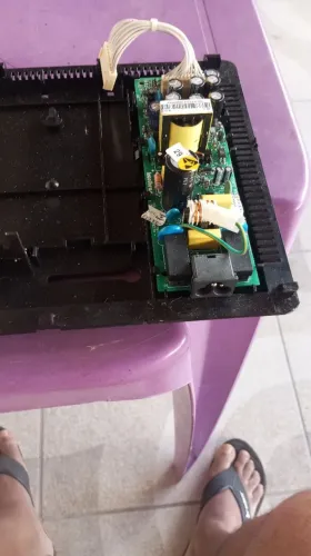 Carcaça plástica com Fonte do PABX Conecta+