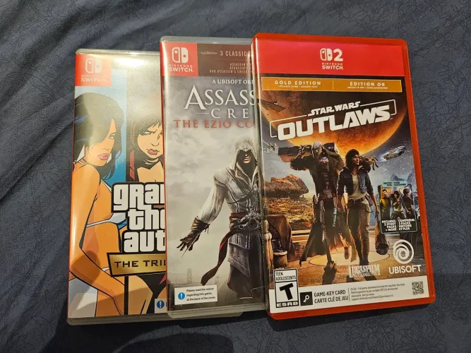 3 Jogos de nintendo switch