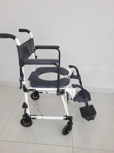 Cadeira de banho alumínio dobrável