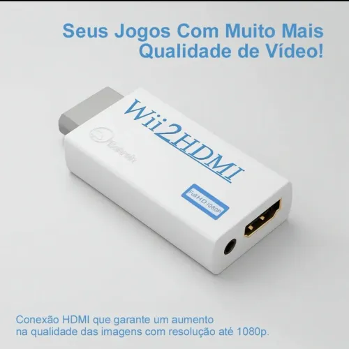 Adaptador HDMI para Nintendo Wii 