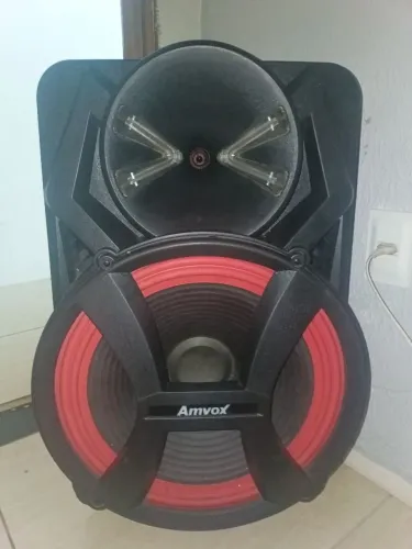 Caixa De Som AMVOX Dezoitão 1100w