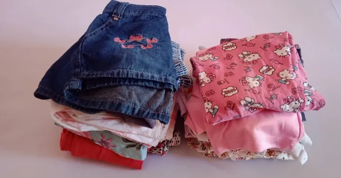 Lote roupas infantis para Menina