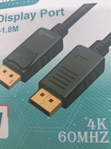 Cabo Display Port x Display Port 1.8m