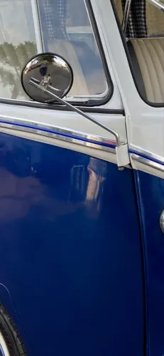 Par Retrovisor Pino De Porta Kombi Antiga, corujinha Ate 75 cromado