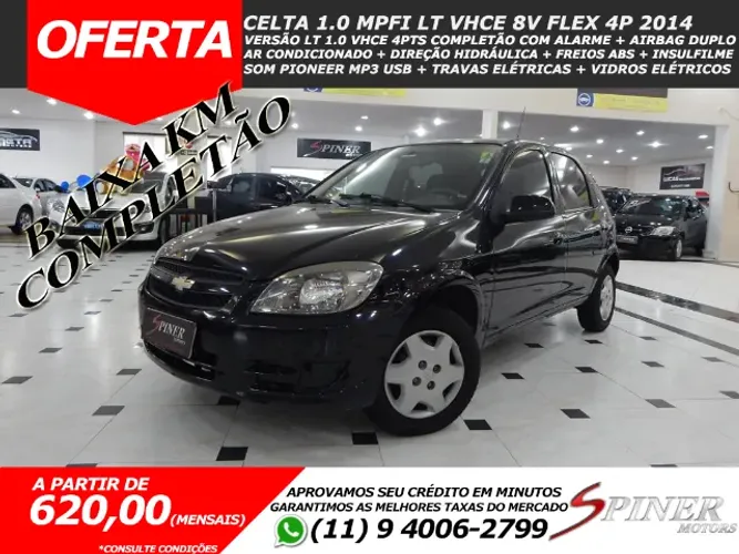 Chevrolet Celta Spirit/ LT 1.0 MPFI 8V Flexp. 5P 2014