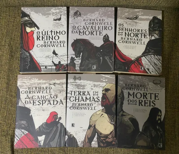 Livros Crônicas Saxônicas volume 1 ao 6
