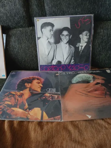 3 lp's Caetano veloso 