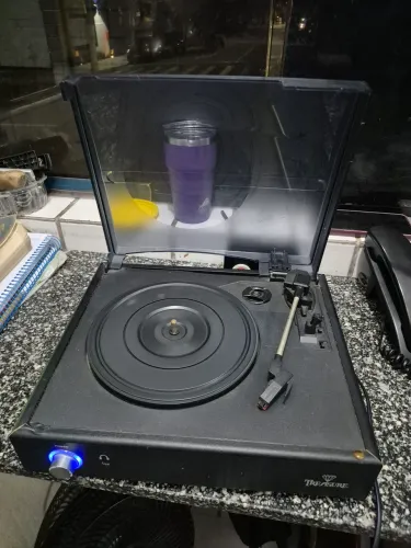 Vitrola toca disco treasure 