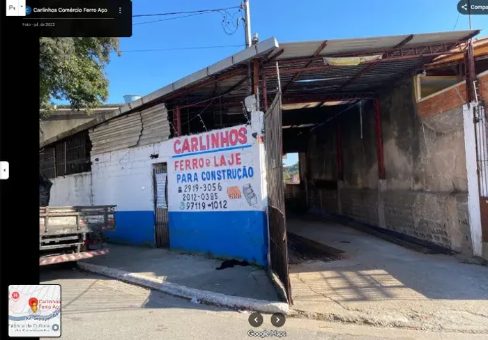Oportunidade Repasse Ponto de Fabricar Ferro e Laje