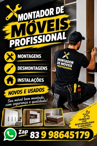 Montador de móveis em geral