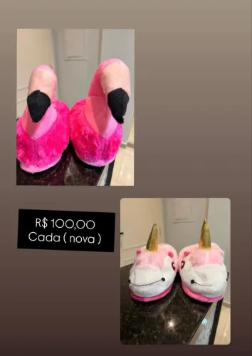 Pantufas Novas